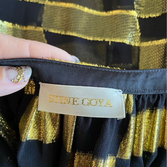 Stine Goya Lydia Button Down Drawstring Dress, L - Picture 14 of 16